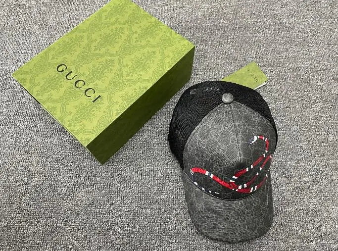 GG black snake hat (delivery 1-3 days)