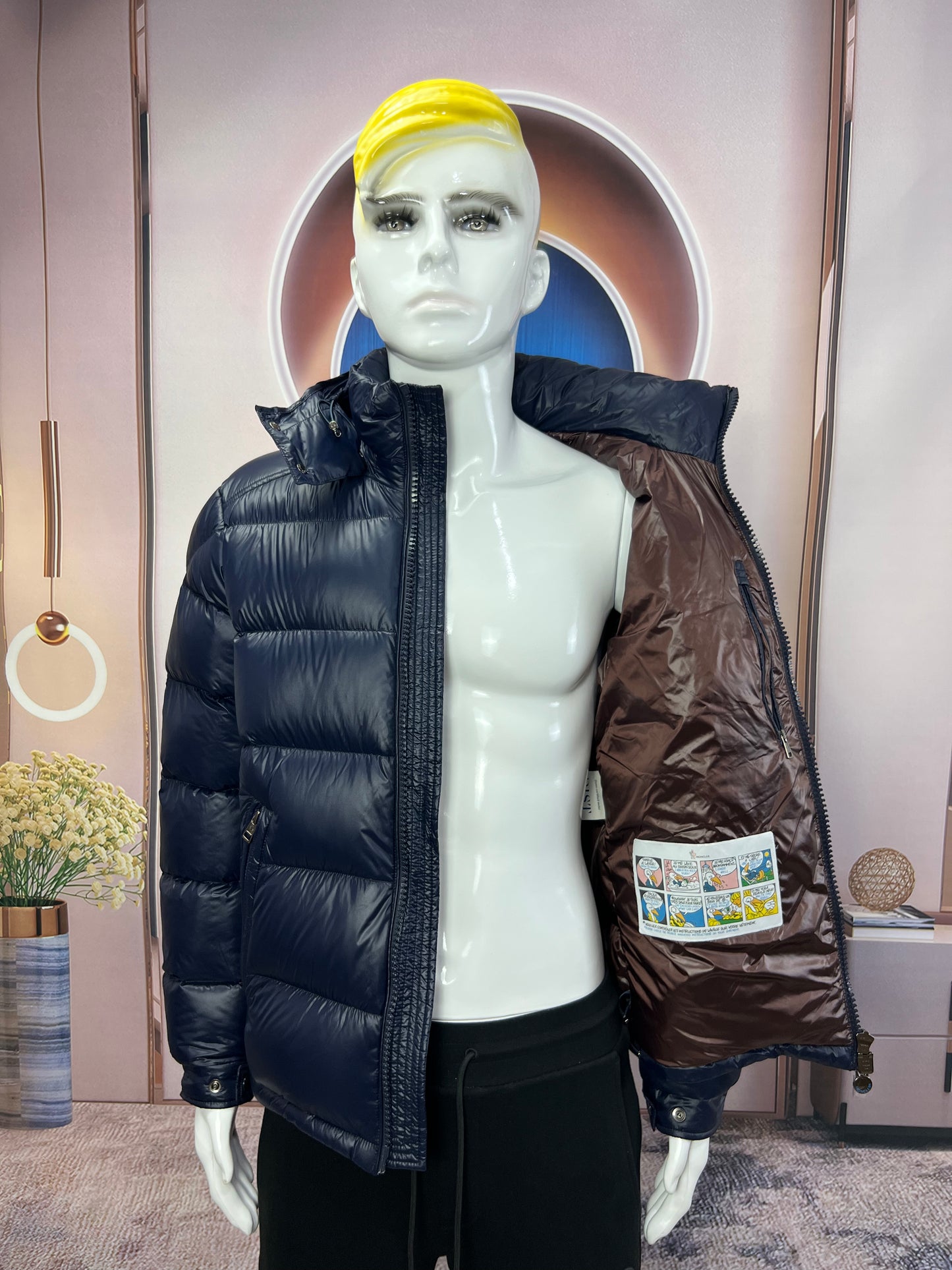 Moncler maya navy unisex jacket (delivery 7-21 days)