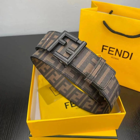 Fendi belt black/brown unisex (delivery 7-21 days)